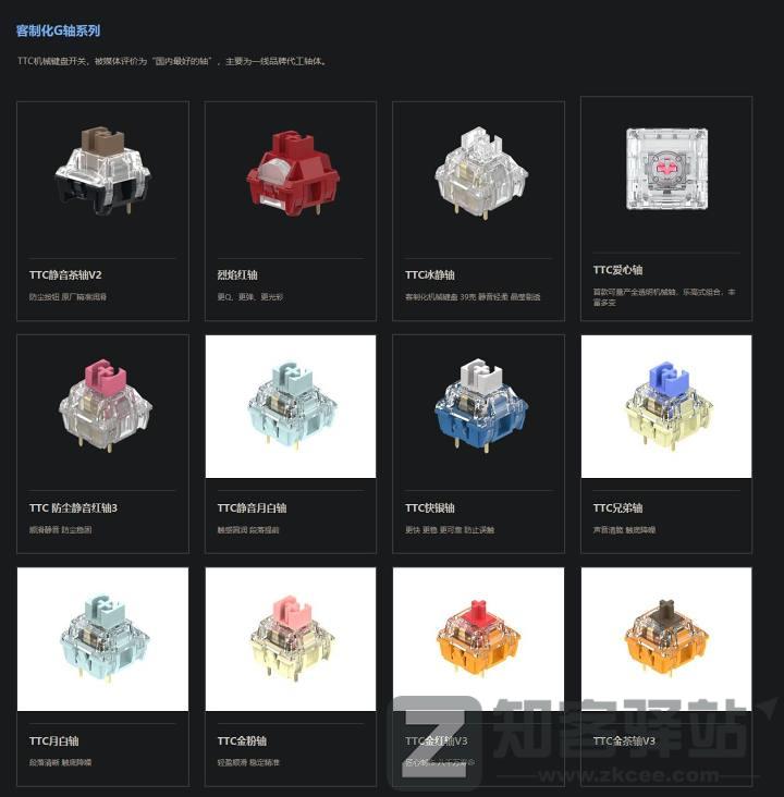 键轴是什么？键轴有哪些？键轴科普 | 键盘入坑指南-13