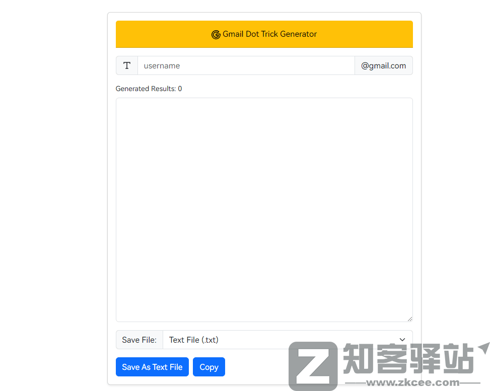 Gmail 无限别名邮箱生成器-1 Gmail 无限别名邮箱生成器-1