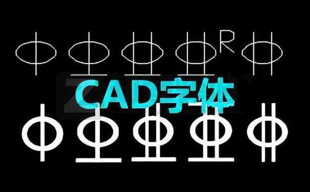 2000多精选CAD字体合集