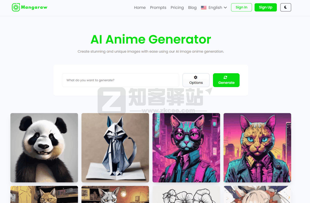 Mangaraw AI动漫图像生成-1 Mangaraw AI动漫图像生成-1