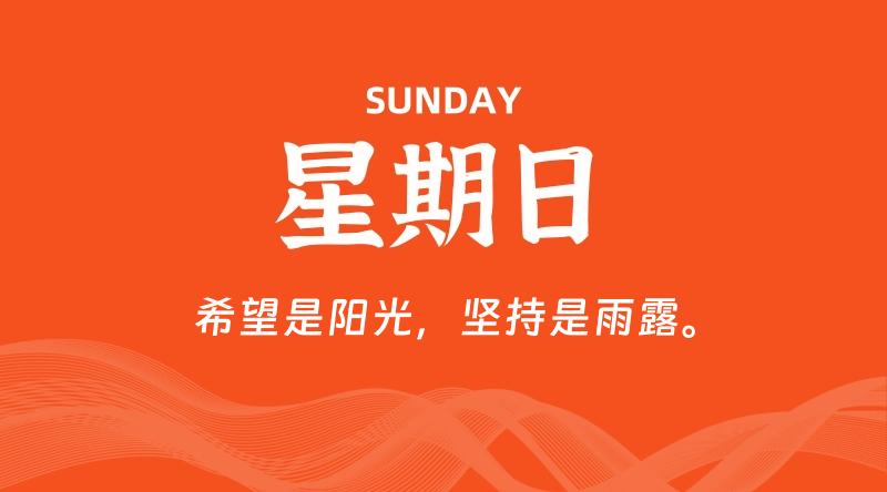 03月23日,星期日, 每天60秒读懂全世界!