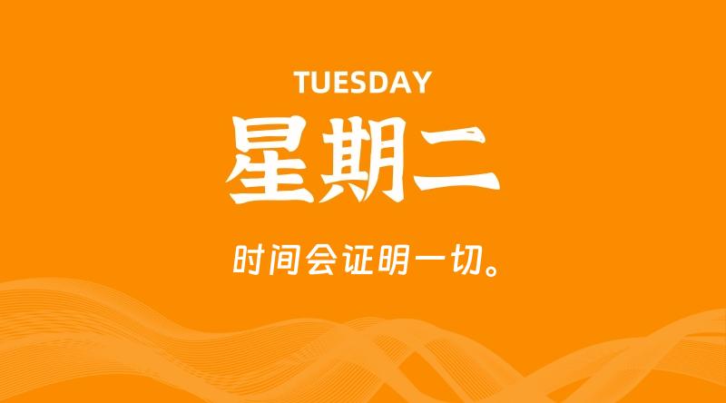 03月25日,星期二, 每天60秒读懂全世界!