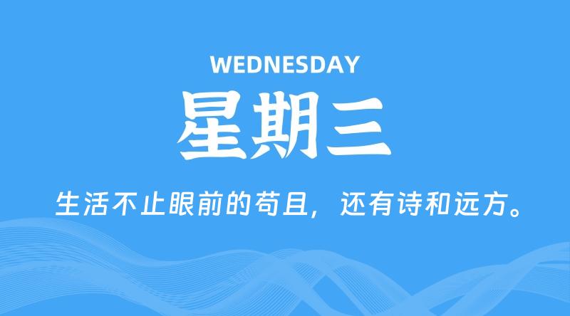 10月01日,星期三, 每天60秒读懂全世界!